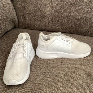 White Adidas Ortholite Sneakers